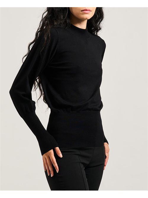 Silvian Heach women's turtleneck sweater SILVIAN HEACH | GPA25041LUBLACK